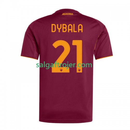 AS Roma Dybala 21 Fodboldtrøjer Hjemmebanesæt 2025/26 Kort ærmer AS Roma Dybala 21 Fodboldtrøjer Hjemmebanesæt 2025/26 Kort ærmer
